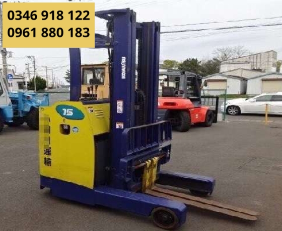 Xe nâng điện đứng lái Komatsu 2 tấn - 2013 - Xe Nâng Tuấn Lâm - Công Ty TNHH Đầu Tư Thương Mại Dịch Vụ Tuấn Lâm